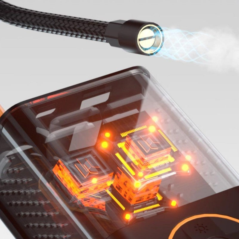 Lisslune | Car Wireless Portable Tire Inflator With Tire Pressure Monitoring