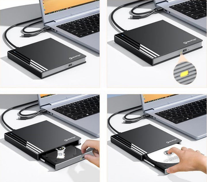 Lisslune | External USB DVD Burner With External CD Drive
