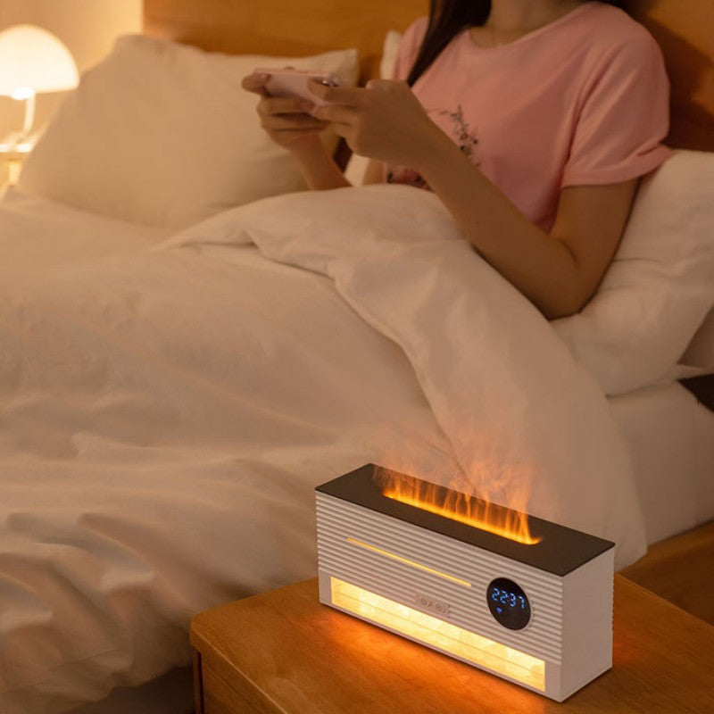 Lisslune | Remote Control Simulated Flame Aromatherapy Humidifier
