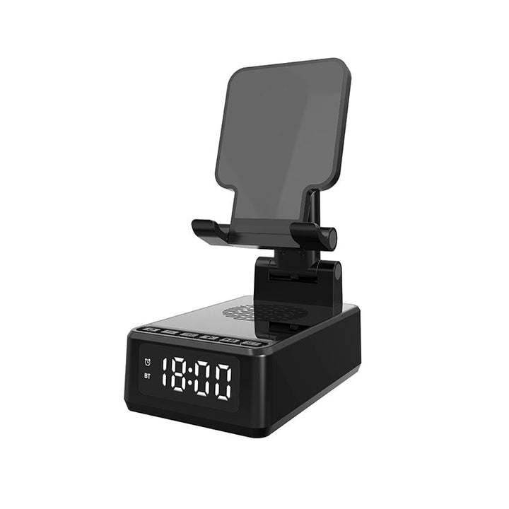 Lisslune | Bluetooth Speaker Wireless Charging Foldable Rotating Phone Stand