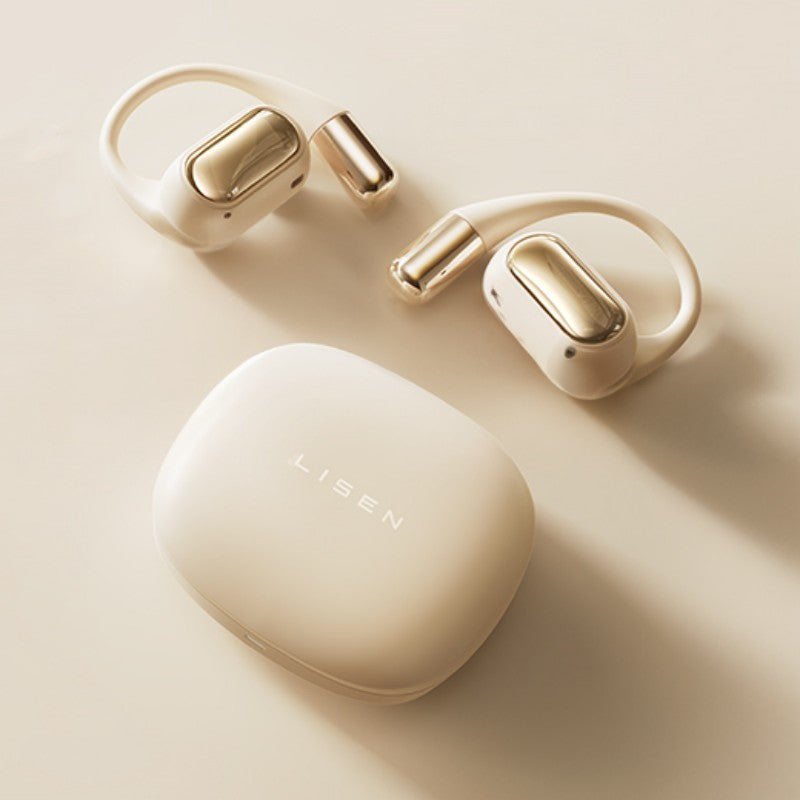 Lisslune | Wireless Noise-Canceling Bluetooth Earbuds With Ear Hooks