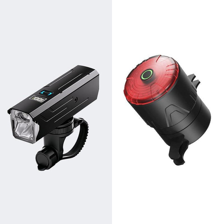 Lisslune | Bicycle Night Riding High-Intensity Front Light and Sensor Tail Light Set