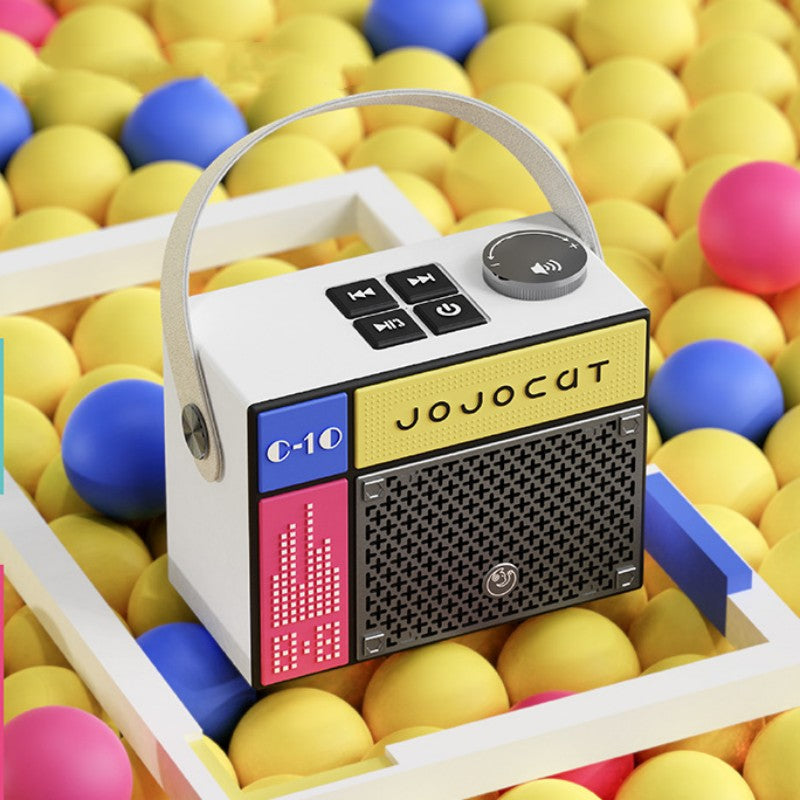 Lisslune | Retro Mini Portable Wireless Bluetooth Speaker