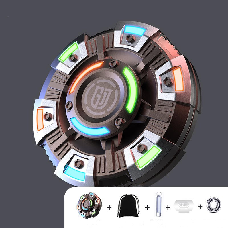 Lisslune | Illuminated Pop Coin Fingertip Spinner