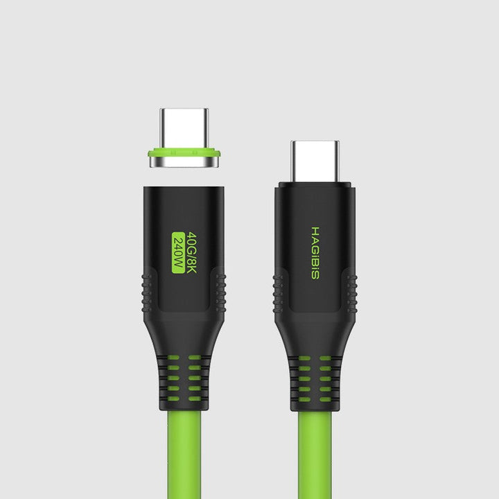 Lisslune | USB4 Magnetic Adsorption Full-Featured Data Cable
