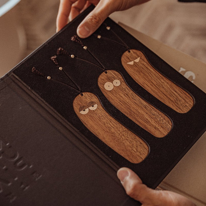 Lisslune | Wooden Tassel Creative Bookmark