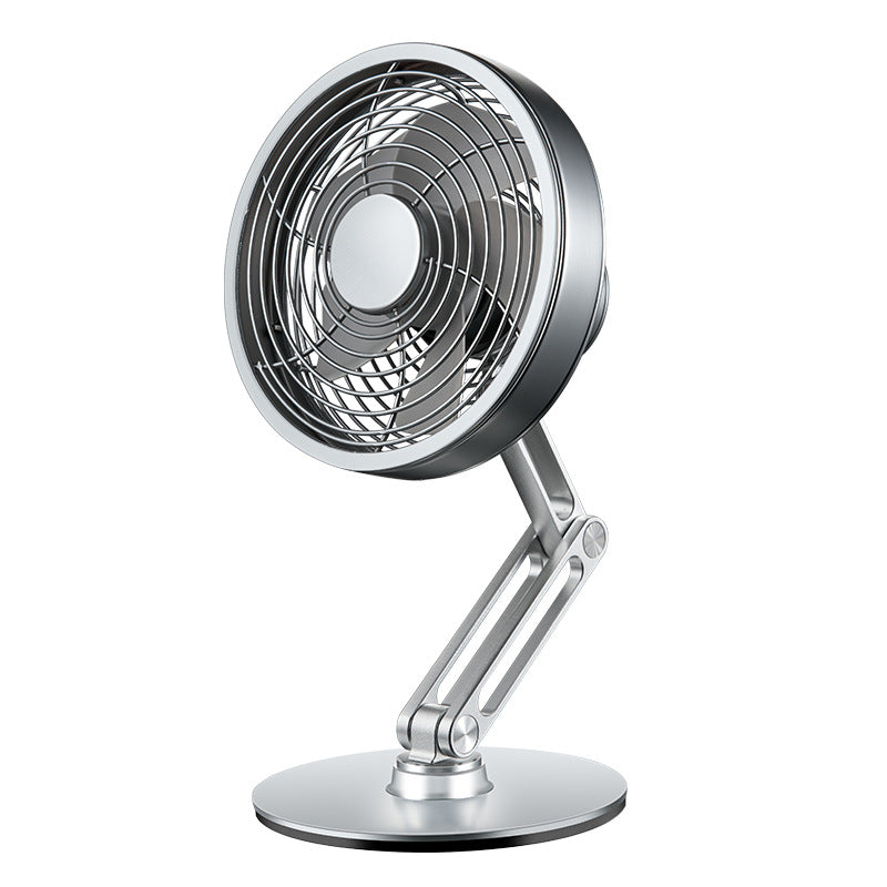 Lisslune | Desktop 360¬∞ Rotatable Foldable Metal Mini Fan