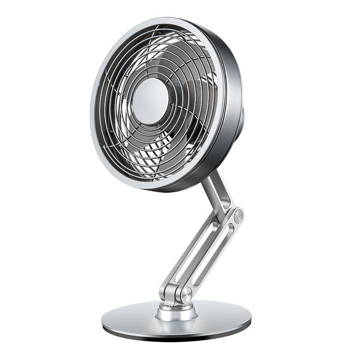 Lisslune | Desktop 360¬∞ Rotatable Foldable Metal Mini Fan