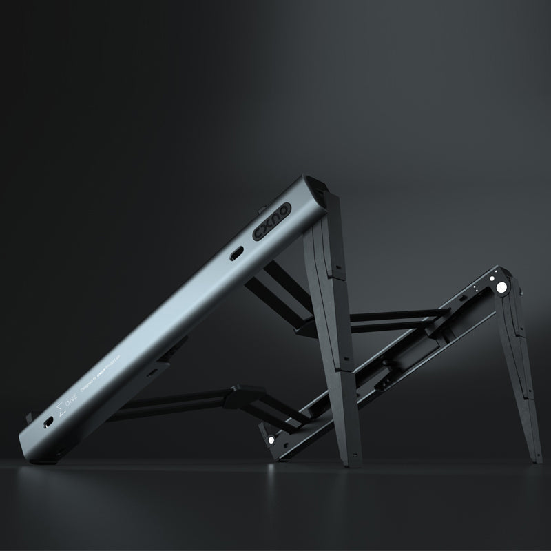 Lisslune | Removable Folding Laptop Stand With Docking Station