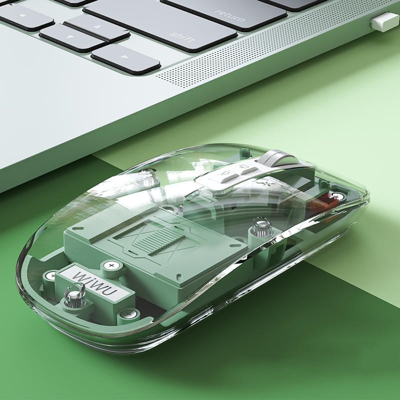 Lisslune | Transparent Wireless Silent Bluetooth Mouse