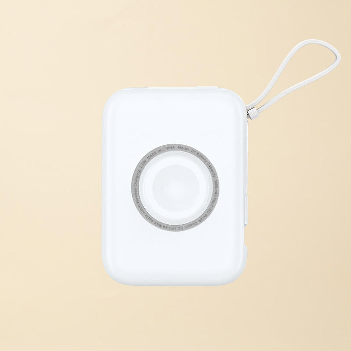 Lisslune | Portable Smartphone Watch 2-In-1 With Built-In Data Cable And Power Bank