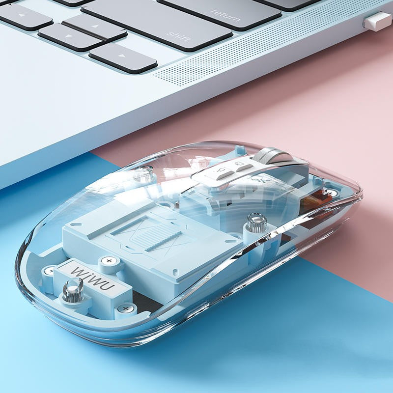 Lisslune | Transparent Wireless Silent Bluetooth Mouse