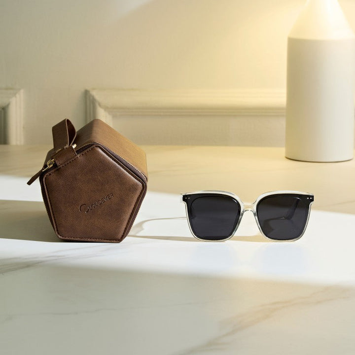 Lisslune | Portable Pressure-Resistant Large Capacity Glasses Case