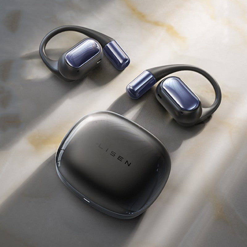 Lisslune | Wireless Noise-Canceling Bluetooth Earbuds With Ear Hooks