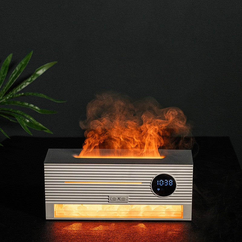 Lisslune | Remote Control Simulated Flame Aromatherapy Humidifier