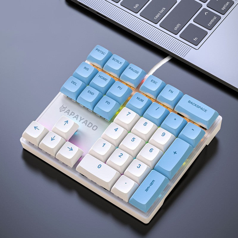 Lisslune | External Mini Wired 33-Key Numeric Keypad
