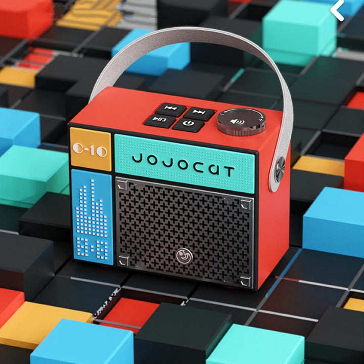 Lisslune | Retro Mini Portable Wireless Bluetooth Speaker