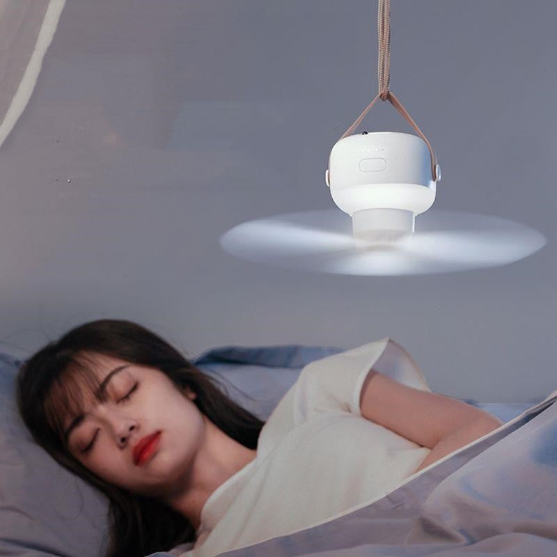Lisslune | Multifunctional Portable Silent Electric Fan Light