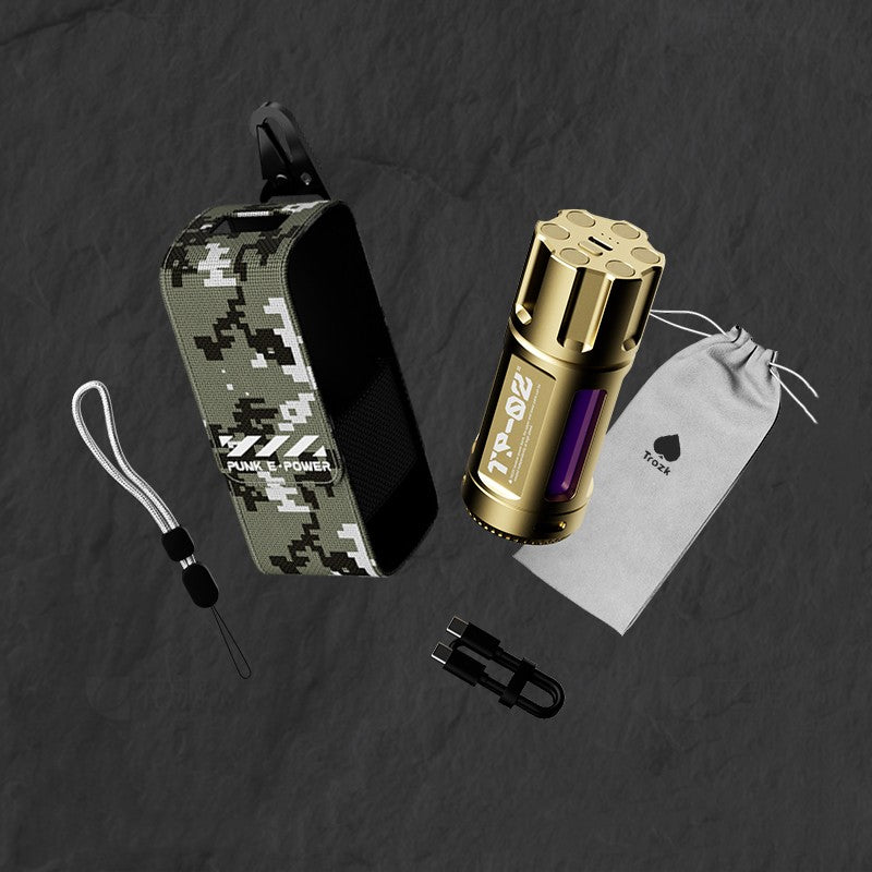 Lisslune | Creative Stress-Relief Mechanical Rotating Power Bank