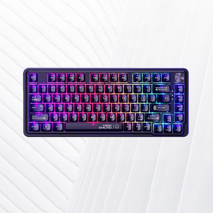 Lisslune | Wired Transparent Keycap Casket Mechanical Keyboard