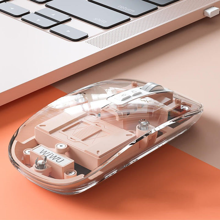 Lisslune | Transparent Wireless Silent Bluetooth Mouse