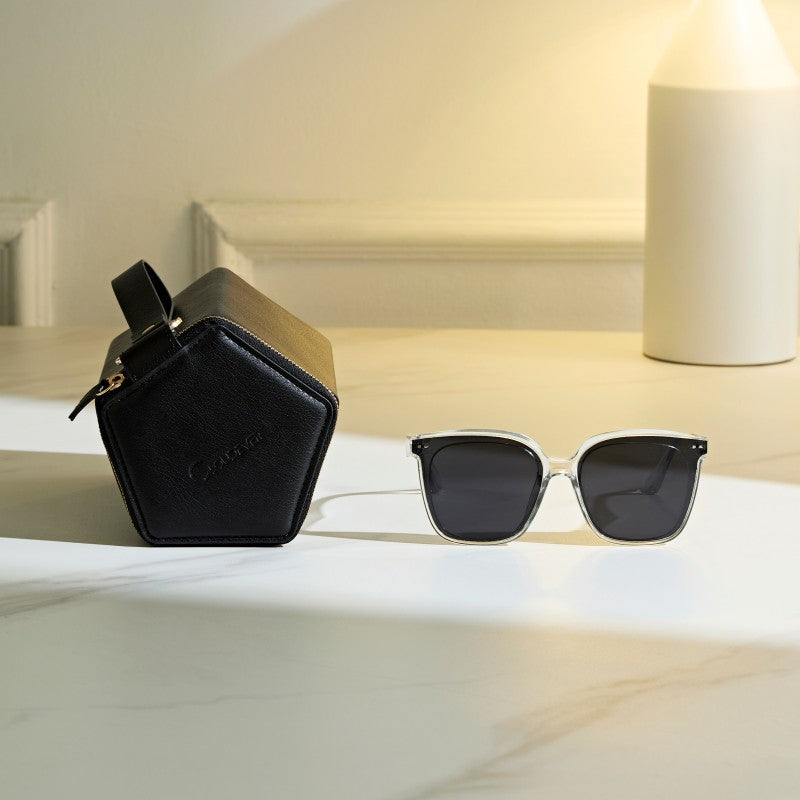 Lisslune | Portable Pressure-Resistant Large Capacity Glasses Case