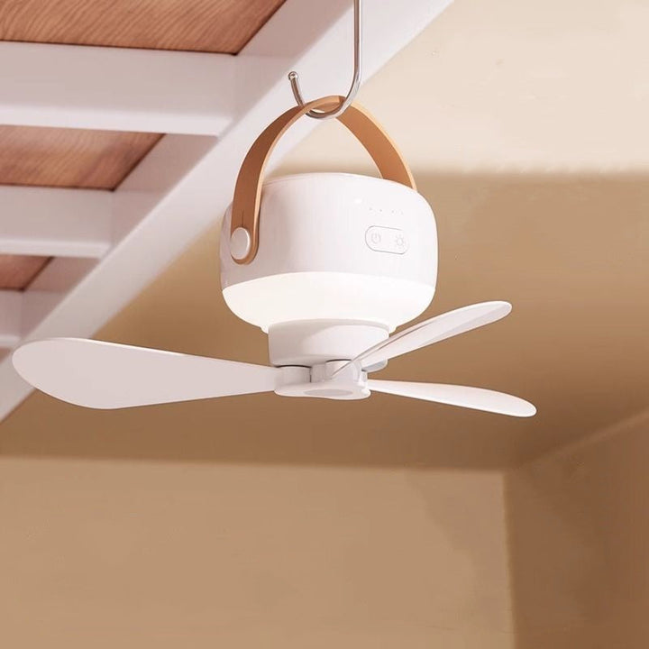 Lisslune | Multifunctional Portable Silent Electric Fan Light