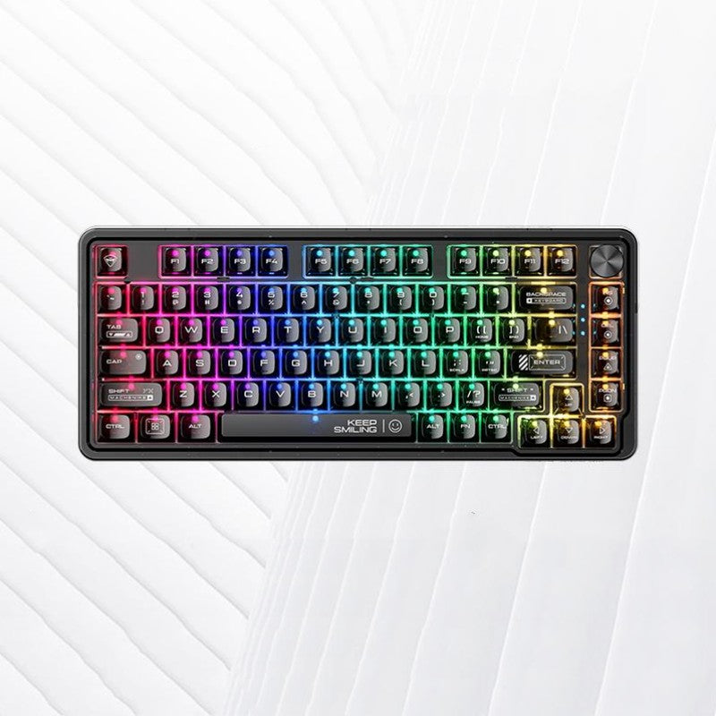Lisslune | Wired Transparent Keycap Casket Mechanical Keyboard
