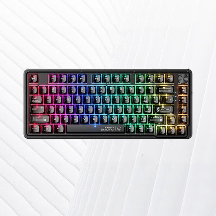 Lisslune | Wired Transparent Keycap Casket Mechanical Keyboard