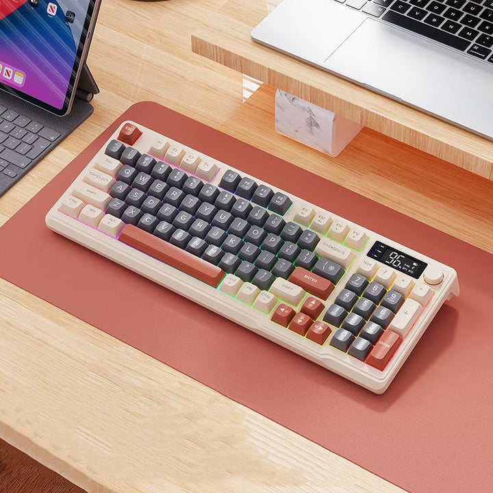 Lisslune | Rechargeable Silent Dual Mode Bluetooth Wireless Keyboard