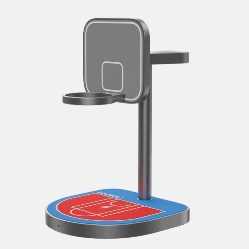 Lisslune | 3-in-1 Basketball-Style Magnetic Wireless Charger