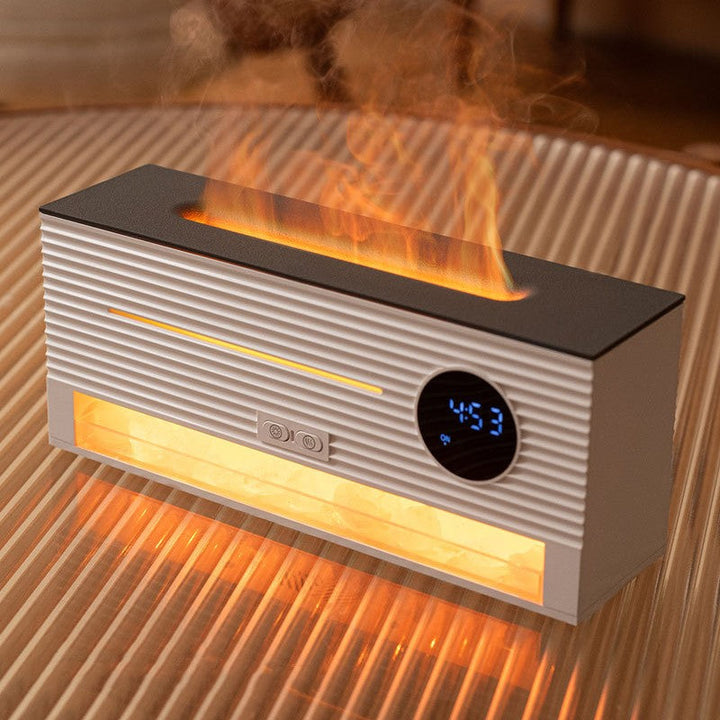 Lisslune | Remote Control Simulated Flame Aromatherapy Humidifier