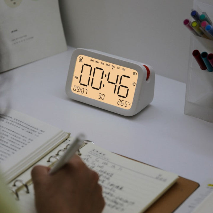 Lisslune | Minimalist Fashionable Smart Electronic Alarm Clock With Night Light