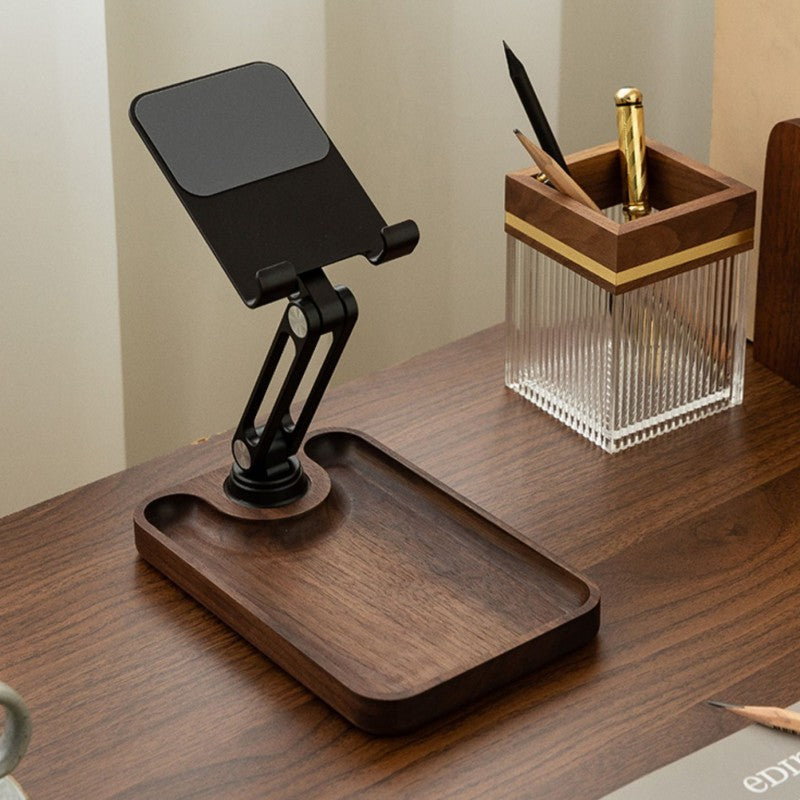 Lisslune | Multi-Functional Lazy Foldable Wooden Phone Stand
