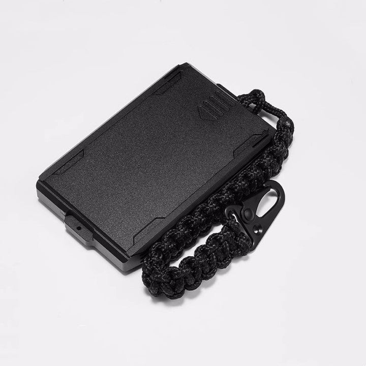 Lisslune | Ultra-Thin Metal Wallet For Work IDs And Cards