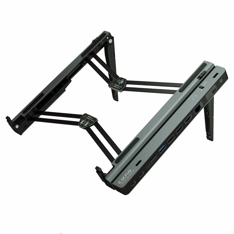 Lisslune | Removable Folding Laptop Stand With Docking Station