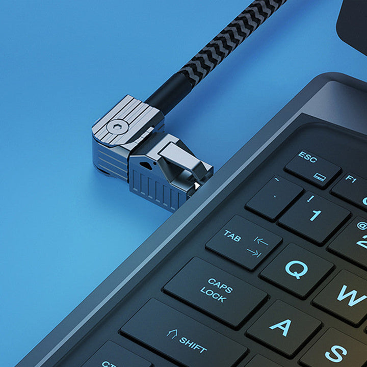 Lisslune | Household Optical Fiber Broadband Elbow 10 Gigabit Network Cable