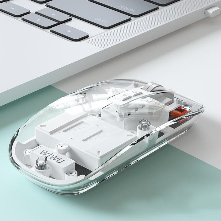 Lisslune | Transparent Wireless Silent Bluetooth Mouse