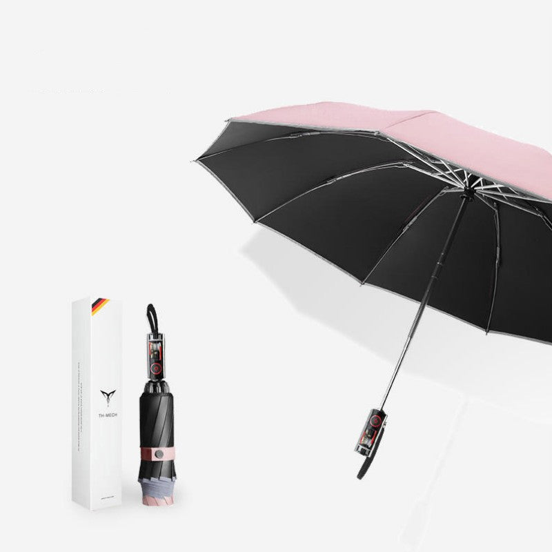 Lisslune | Super-Thick Fully Automatic Reverse Sun And Rain Folding Umbrella