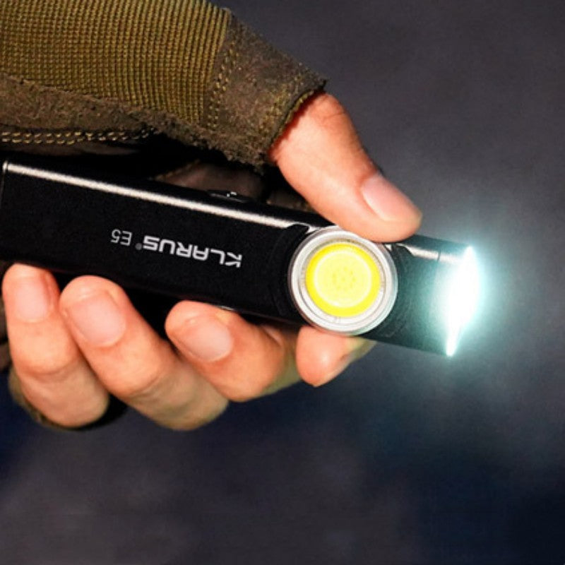 Lisslune | Compact And Portable High-Intensity Dual Light Source EDC Magnetic Flashlight