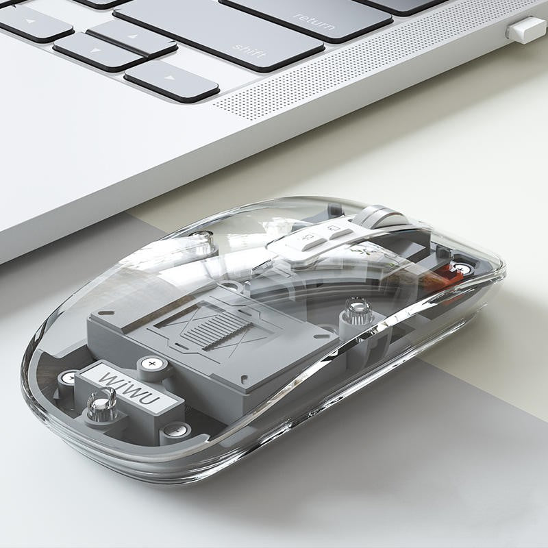 Lisslune | Transparent Wireless Silent Bluetooth Mouse