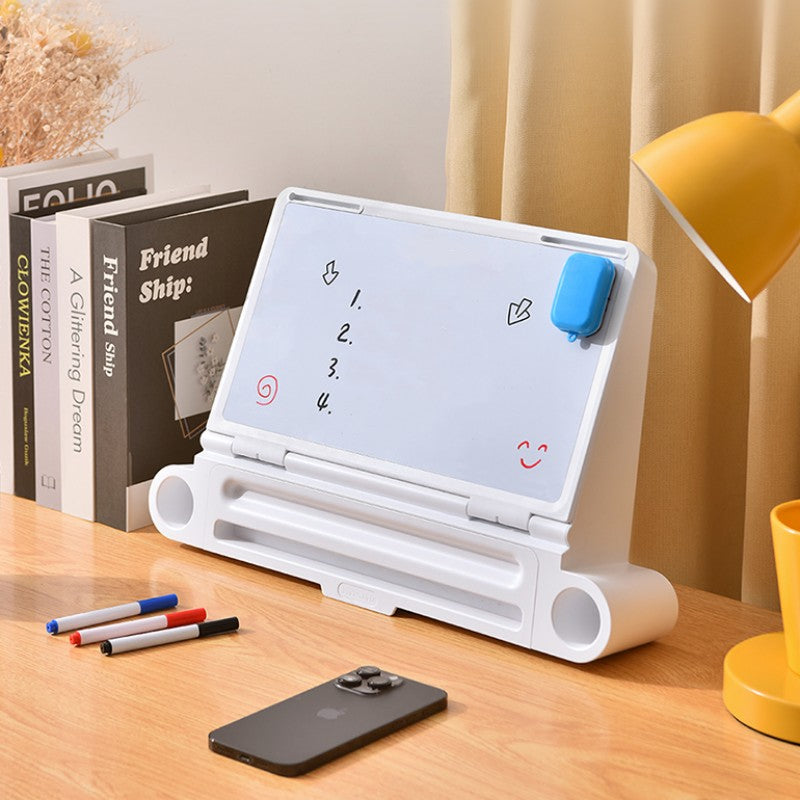 Lisslune | Three-In-One Reading Stand, Whiteboard, And Storage Box Desktop Holder