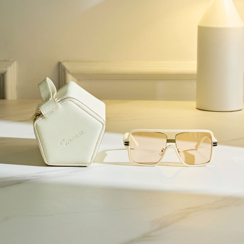 Lisslune | Portable Pressure-Resistant Large Capacity Glasses Case