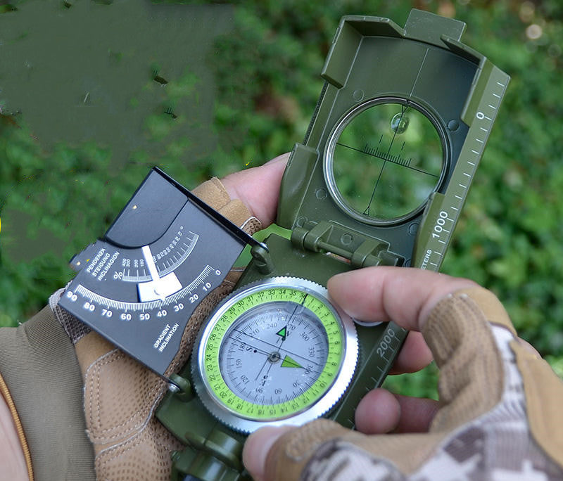Lisslune | High-Precision Outdoor Tactical Ranging Luminous Compass