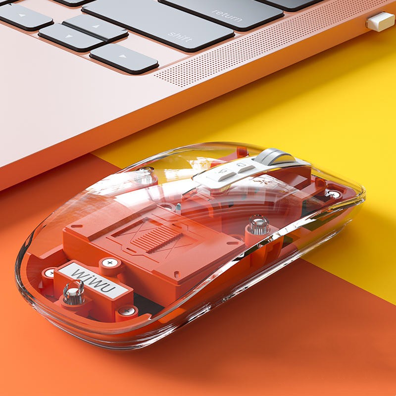 Lisslune | Transparent Wireless Silent Bluetooth Mouse