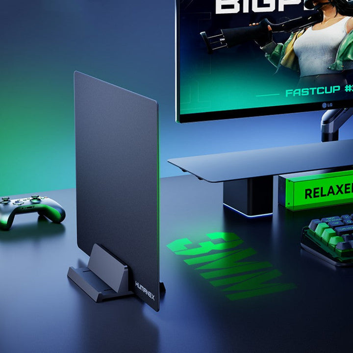 Lisslune | Tempered Glass Anti-Slip Dual-Sided Mouse Pad