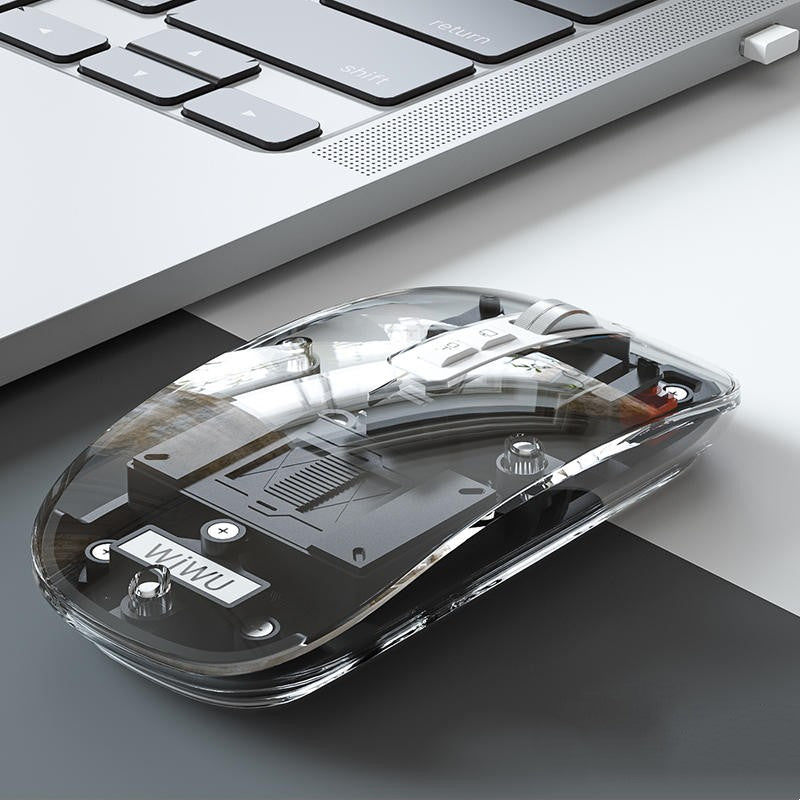 Lisslune | Transparent Wireless Silent Bluetooth Mouse