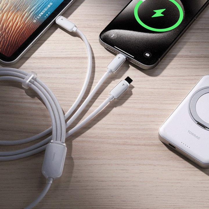 Lisslune | 3-in-1 Sync Fast Charging Data Cable