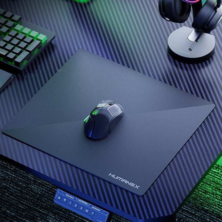 Lisslune | Tempered Glass Anti-Slip Dual-Sided Mouse Pad