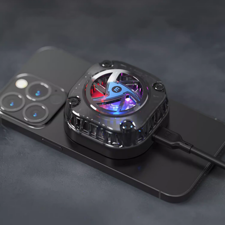 Lisslune | Transparent Magnetic Wireless Charger And Phone Cooler